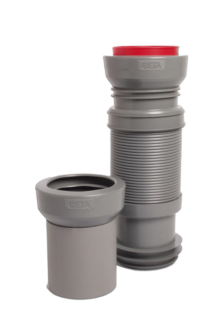 Pipe WC flexible 80mm Rubrique(Sanitaire - Evacuation)